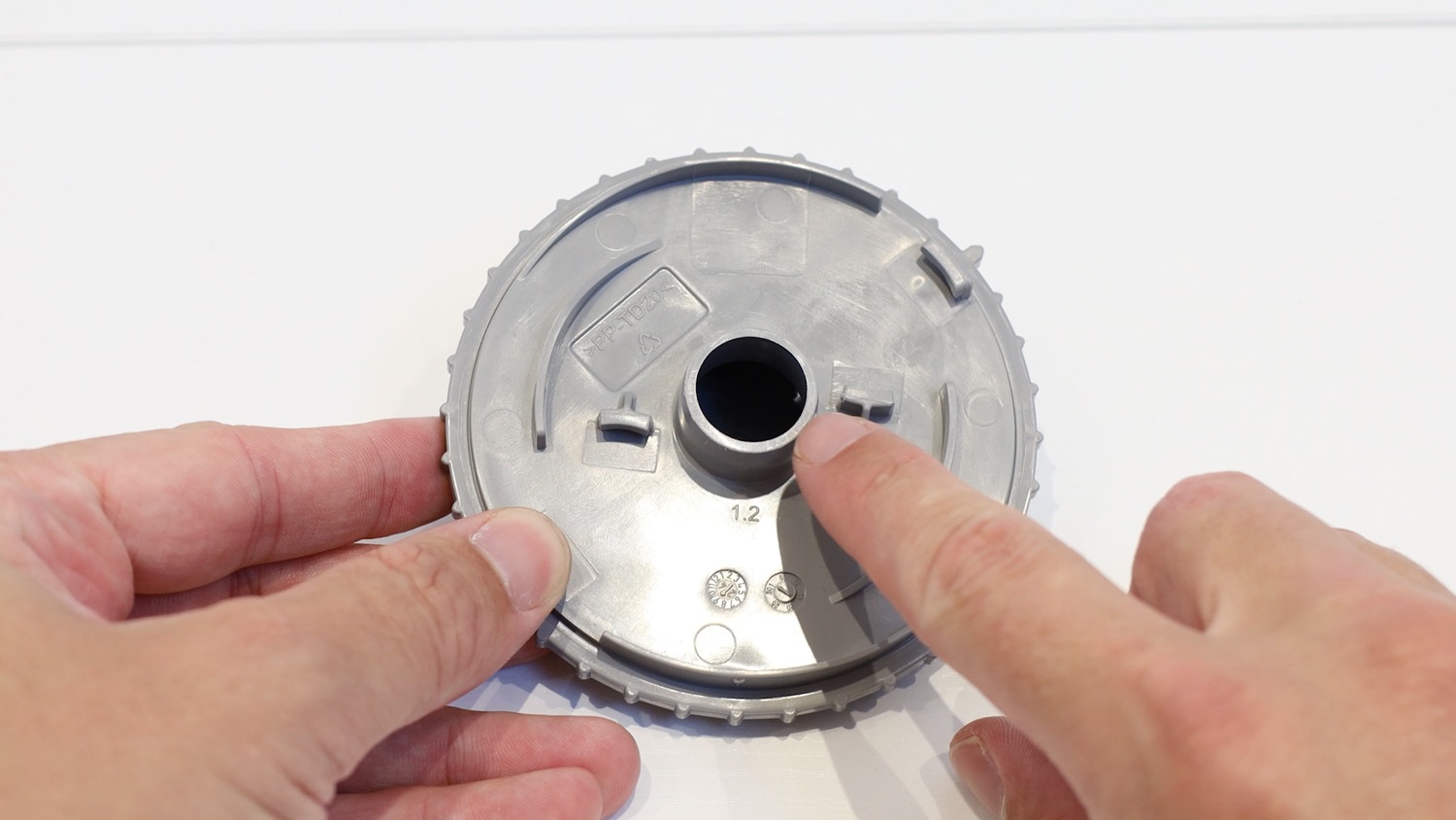 close up of water shower head