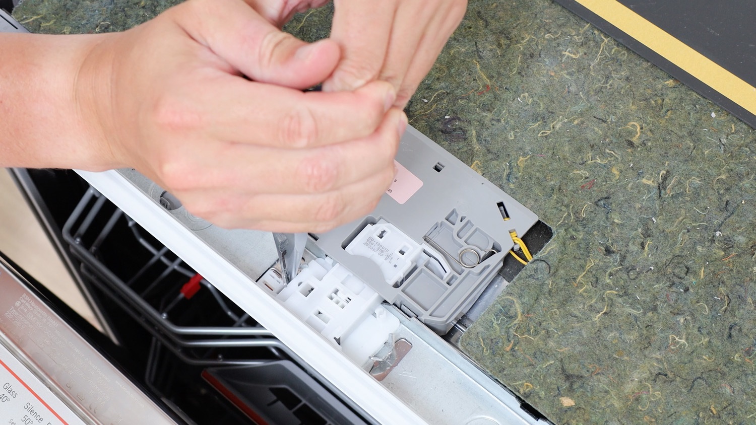 bend metal tabs back