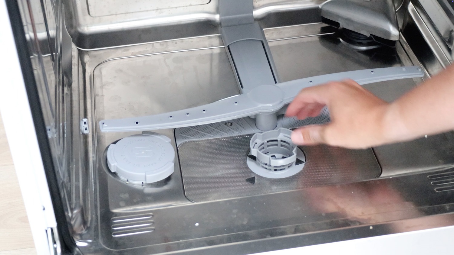 insert into dishwasher