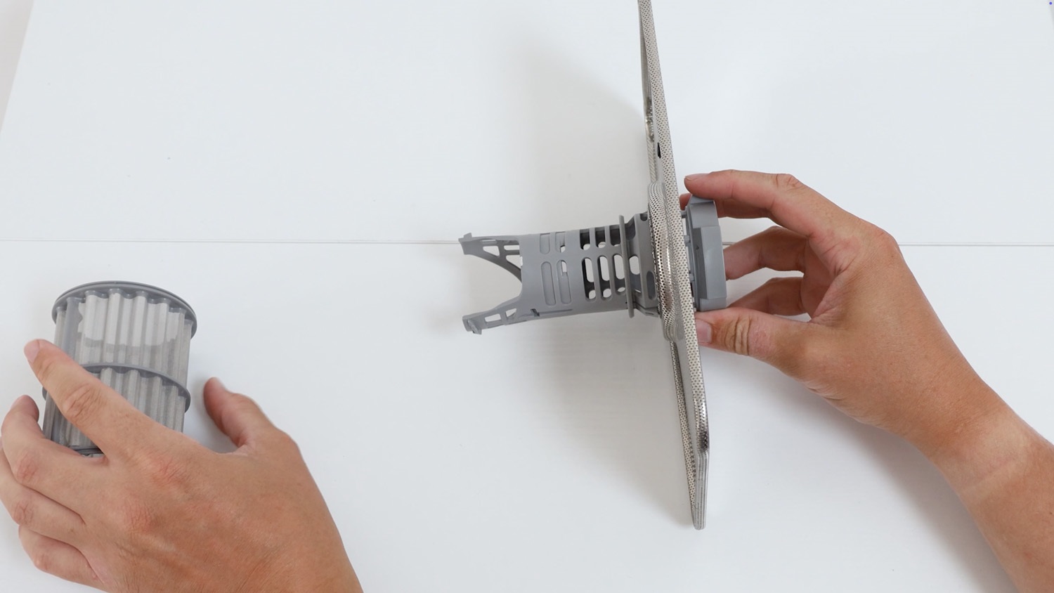 remove mesh part first
