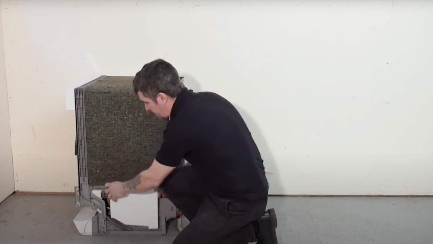 Remove any insulation