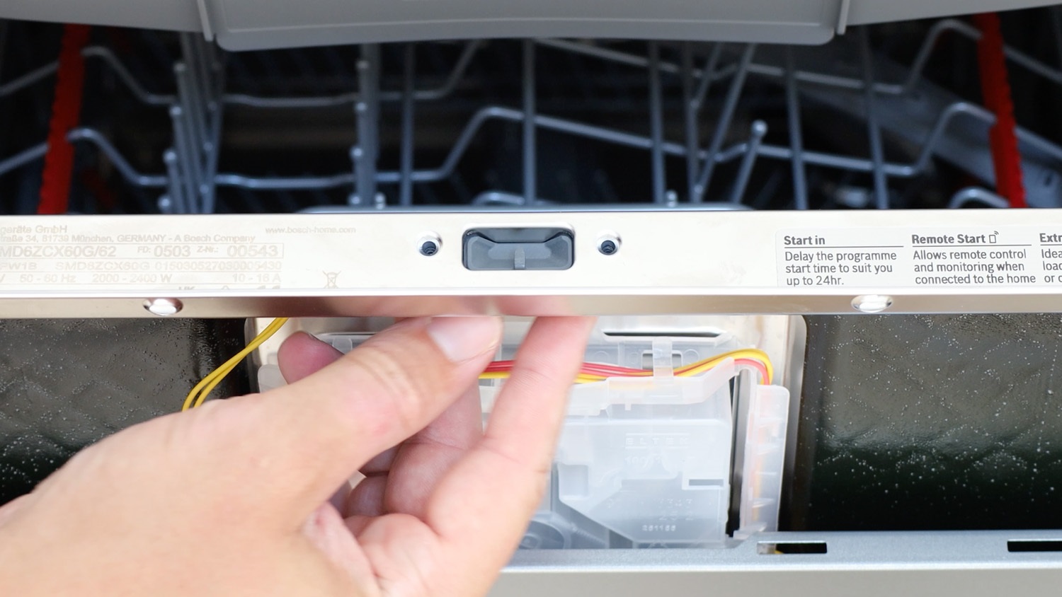 Attach new door sensor to the door