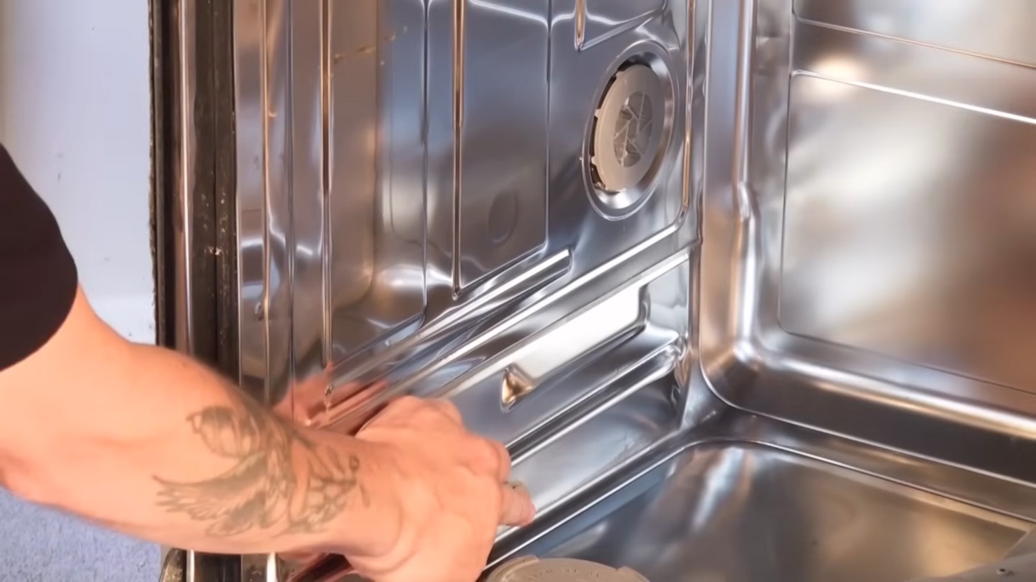 Remove two bolts inside