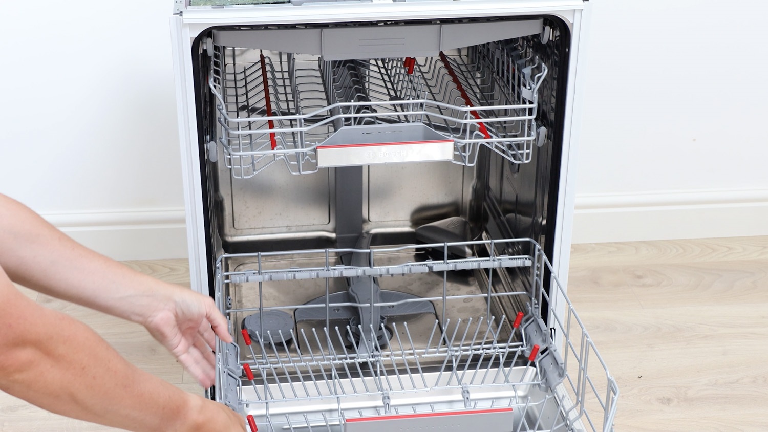 remove lower basket