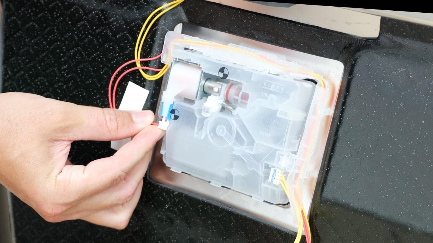 Connect second electrical connector