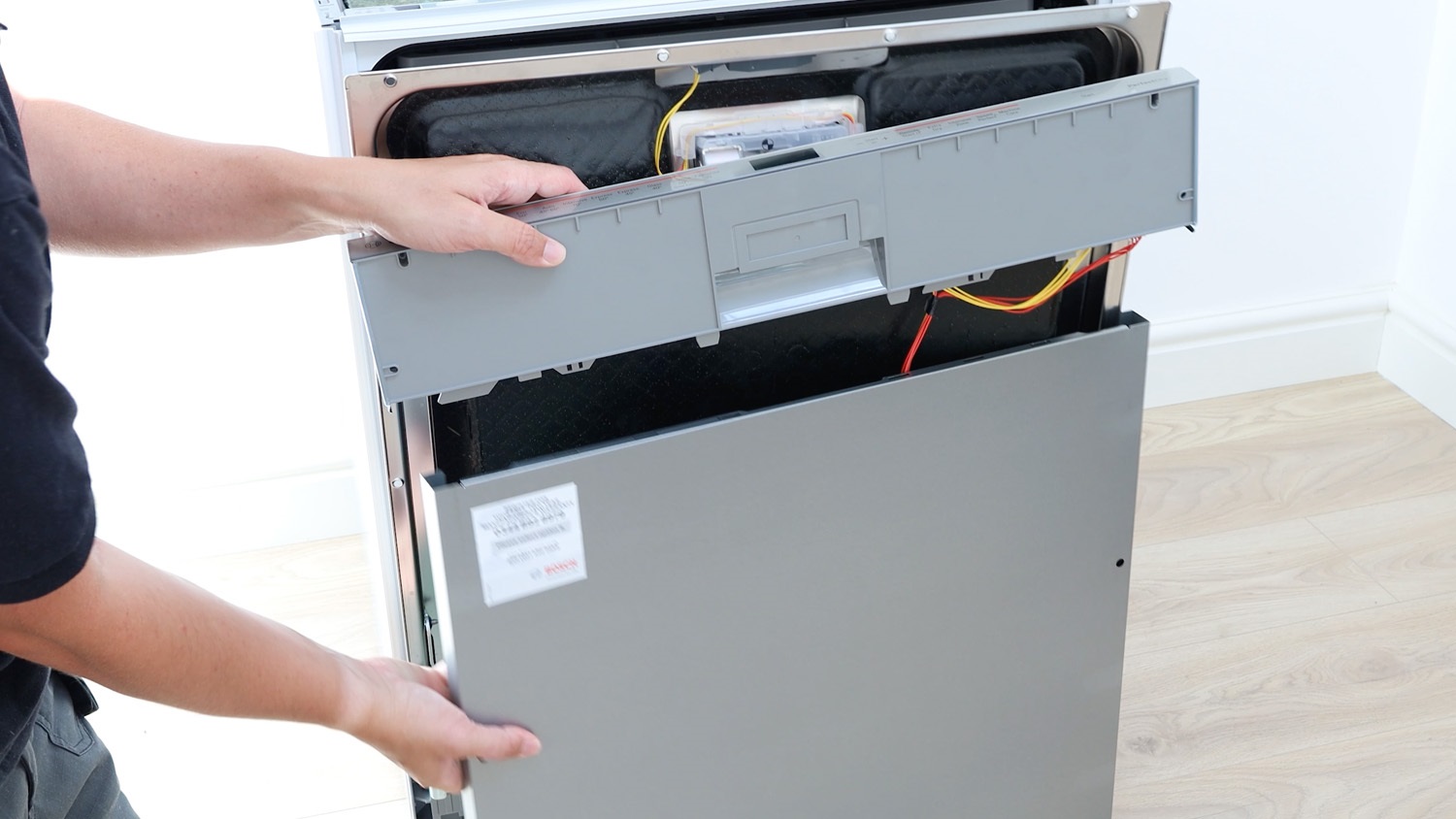 Remove outer door panel