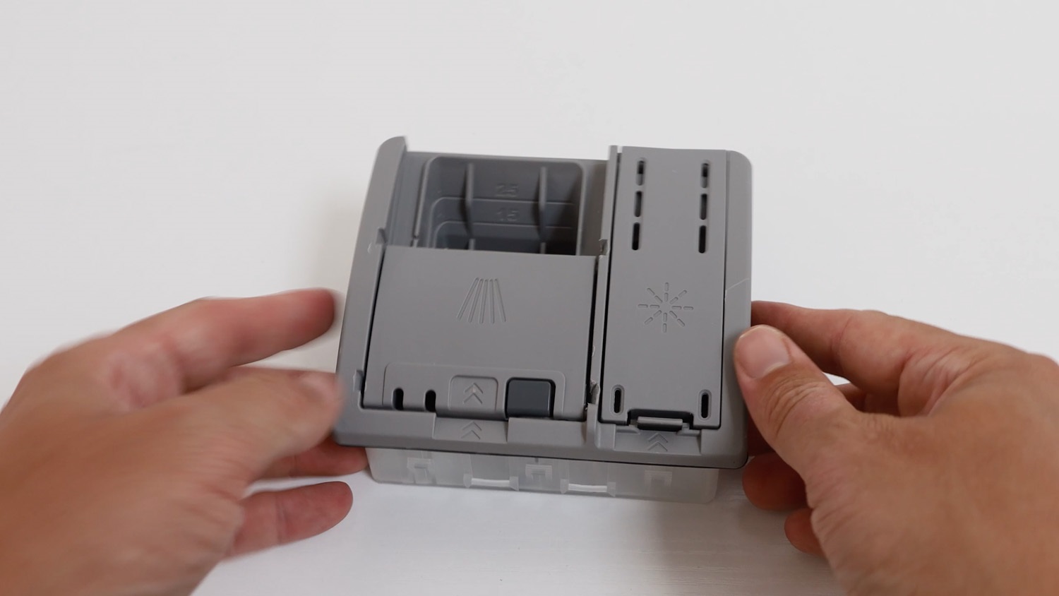 Unpackage new tablet dispenser