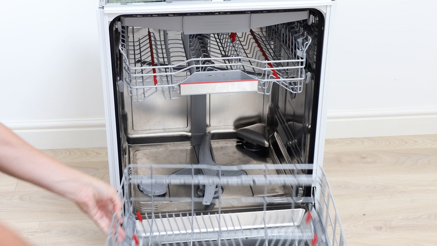 remove bottom basket