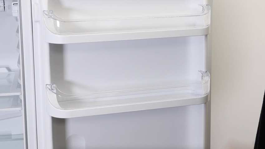 Install new bottom bottle rack