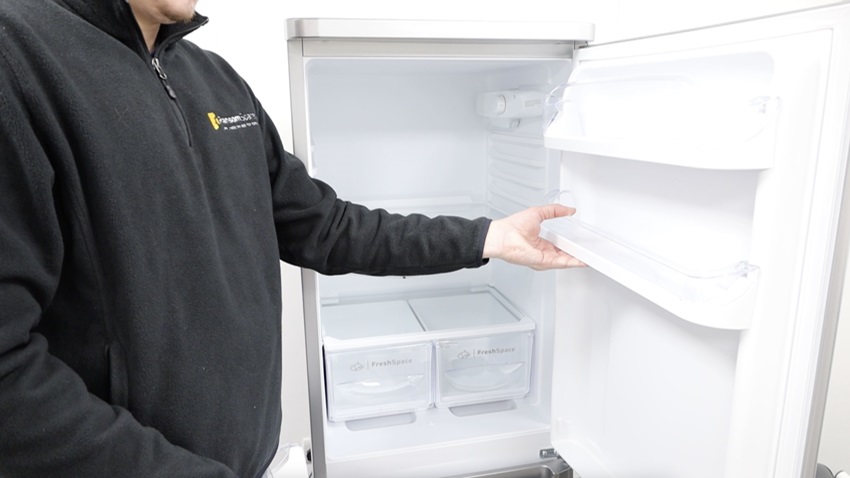 Remove shelves
