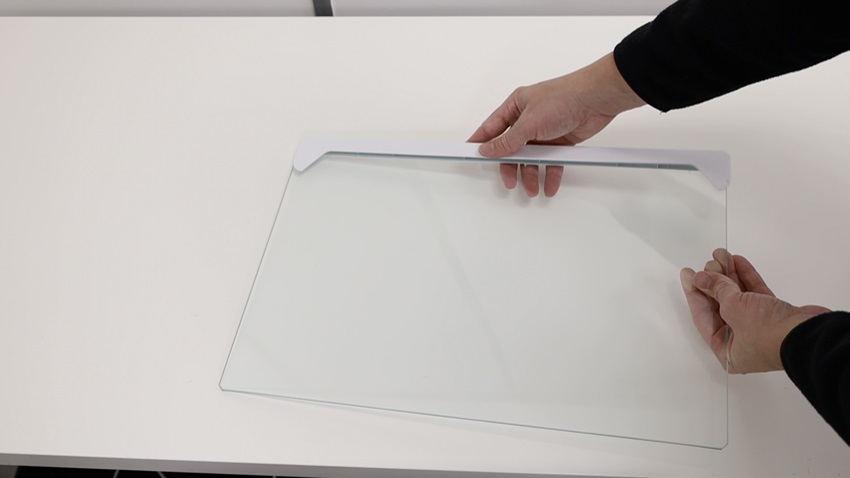 Re-attach plastic trim