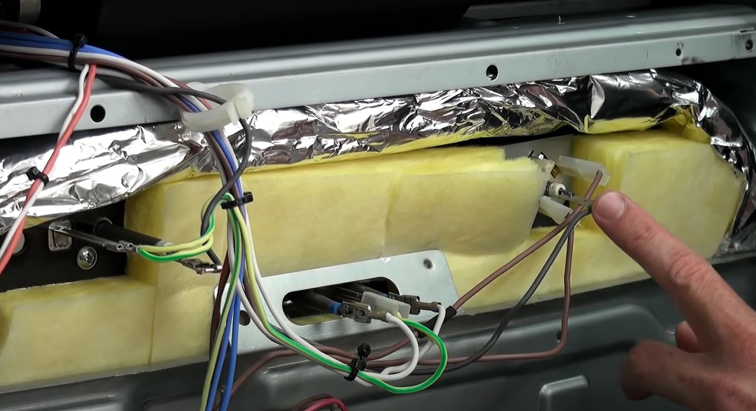 how to replace a grill element note the wiring configuration