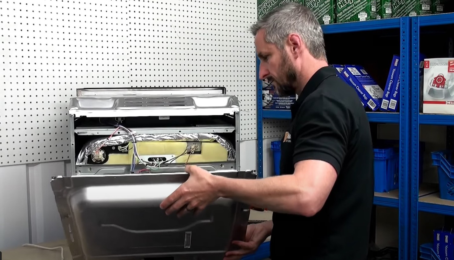 how to replace a grill element remove the back panel