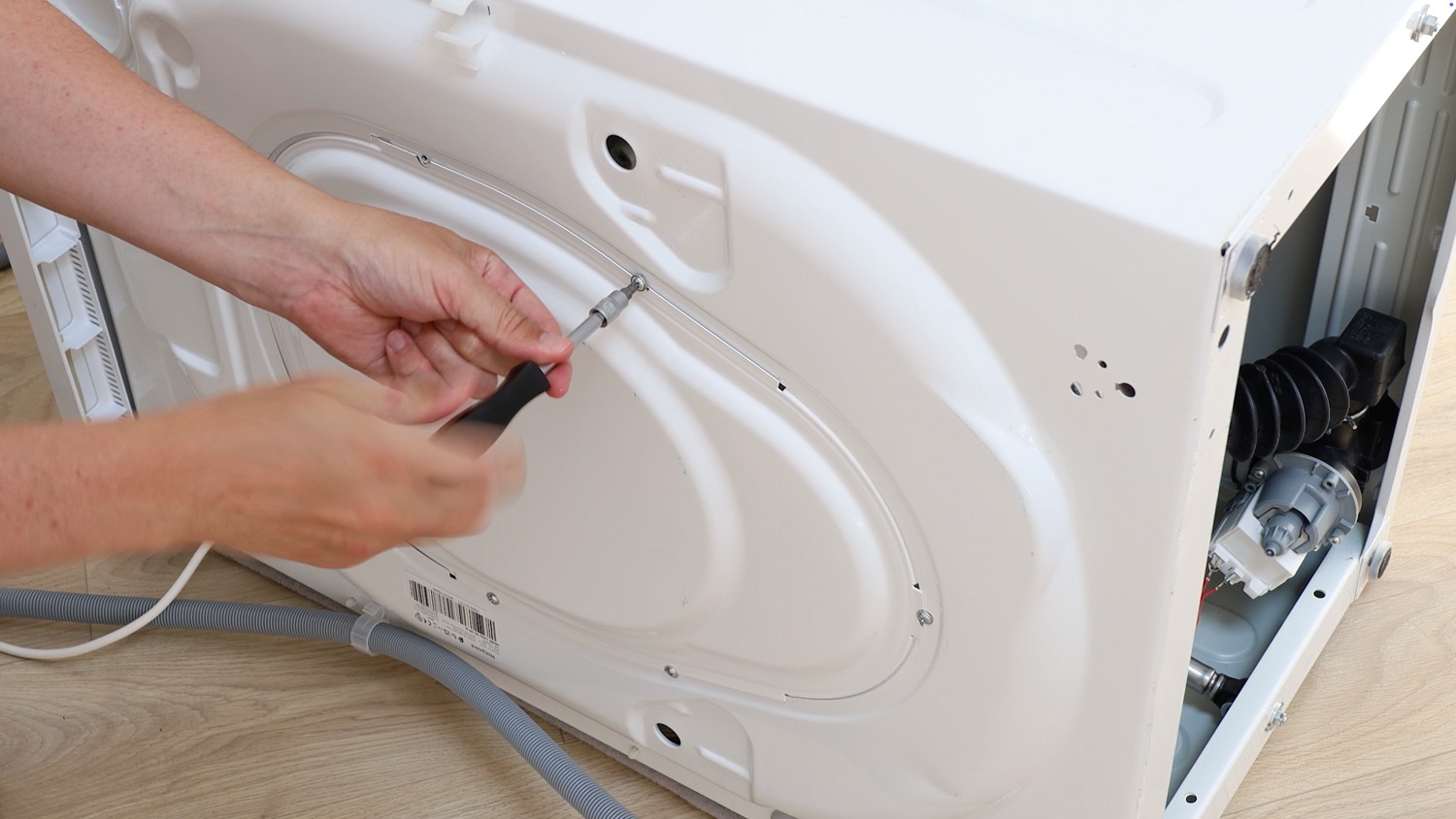 Remove screws for back plate