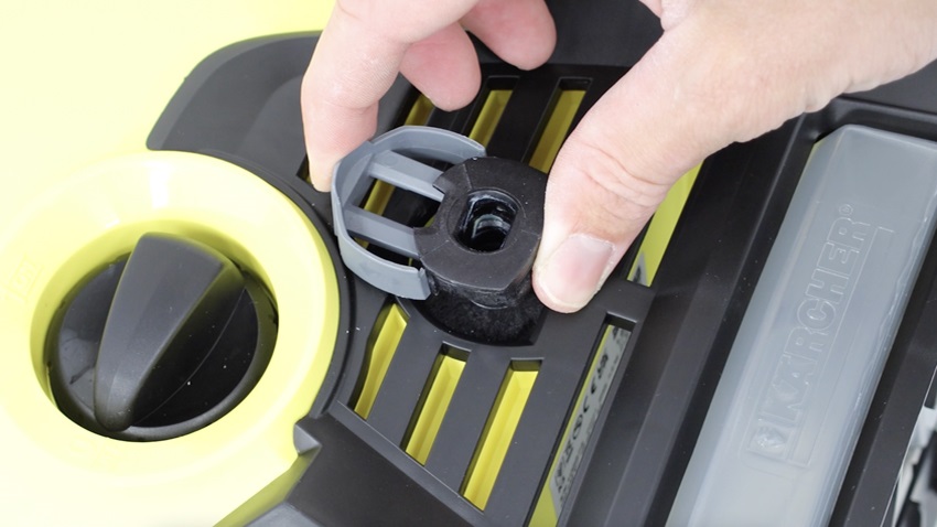 Install new outlet clamp