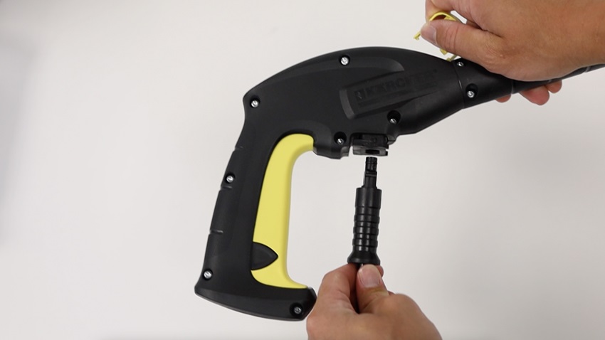 Install new pistol gun clamp