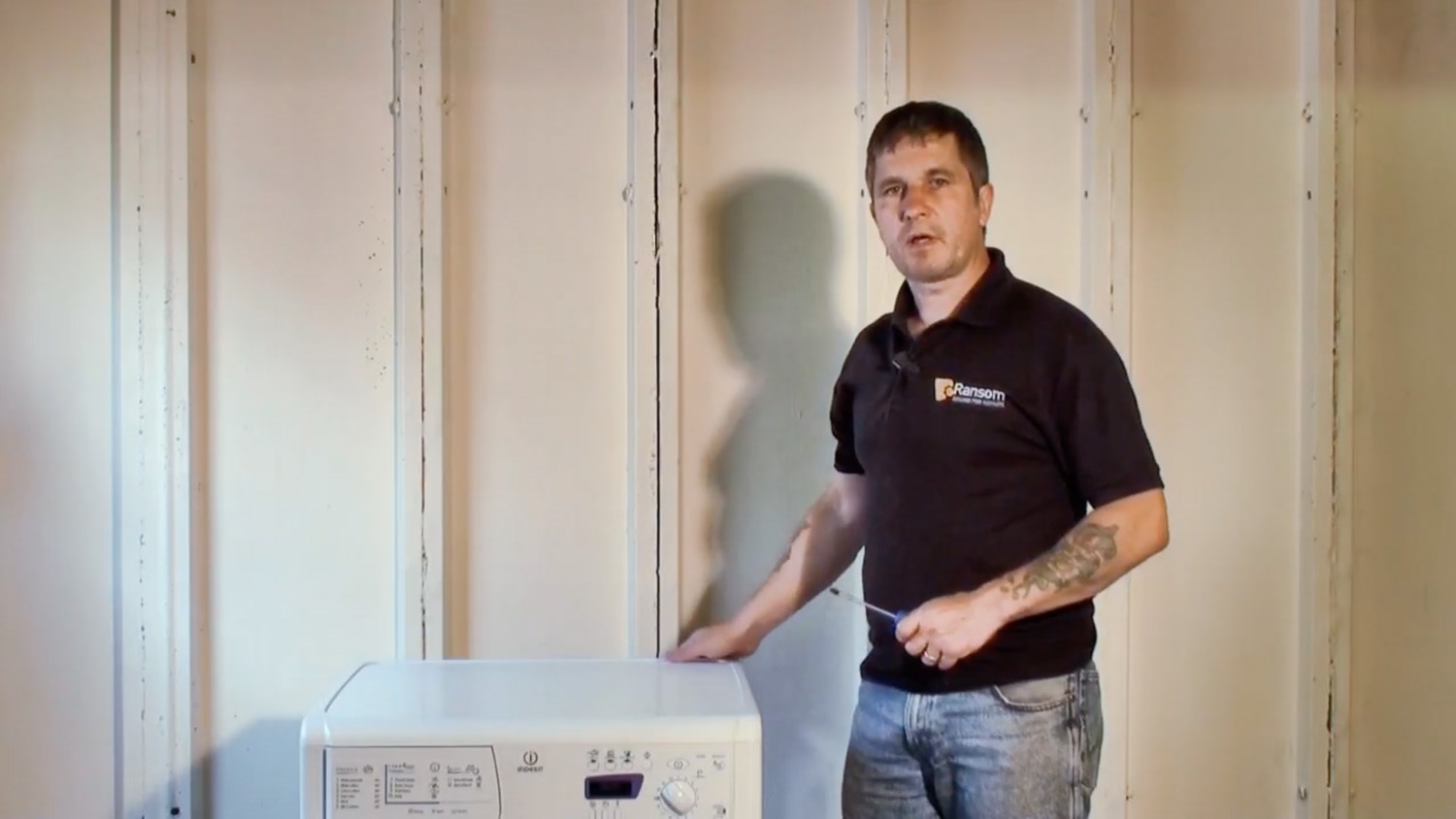 Remove washing machine lid