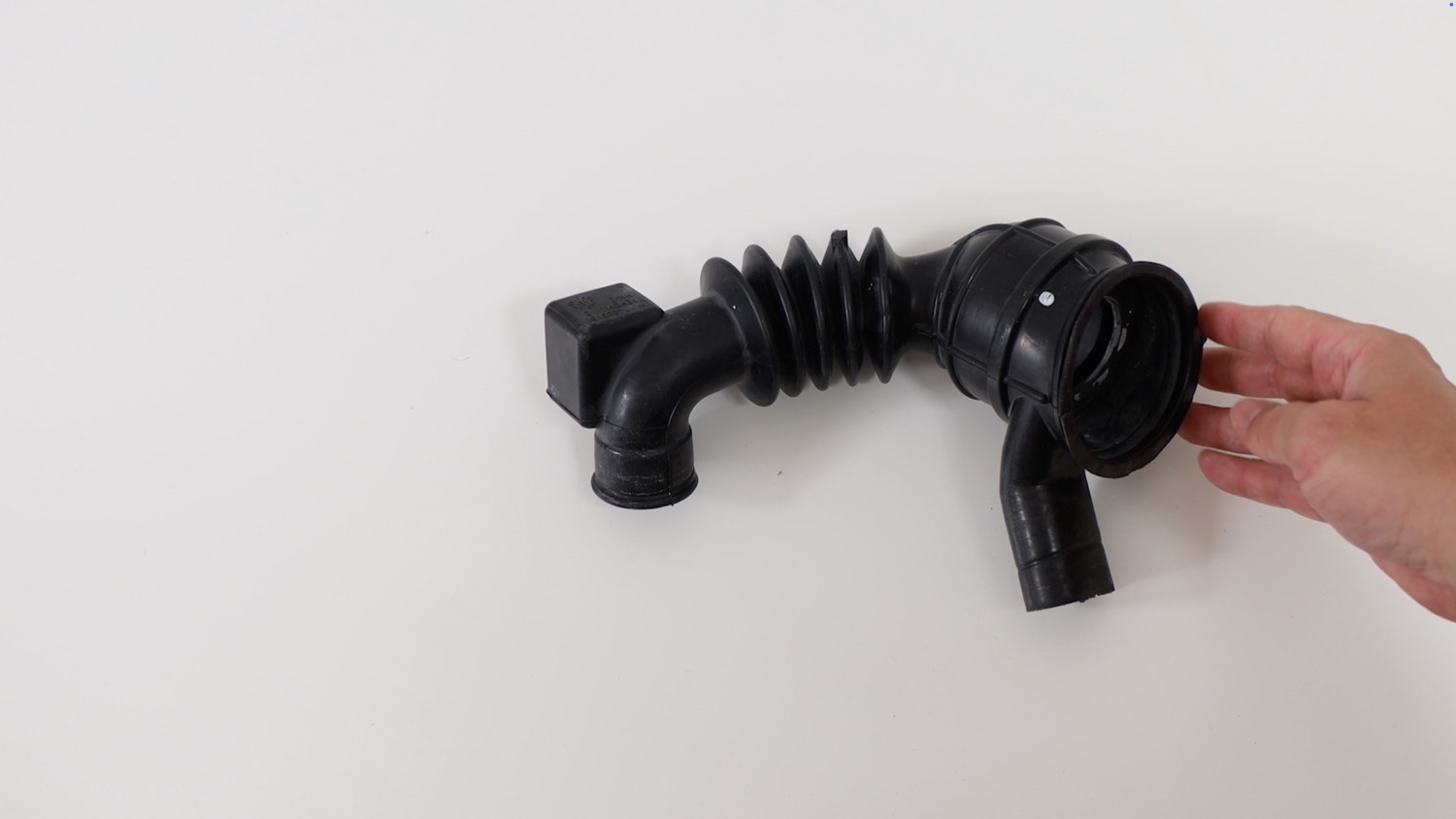 Unpackage new sump hose