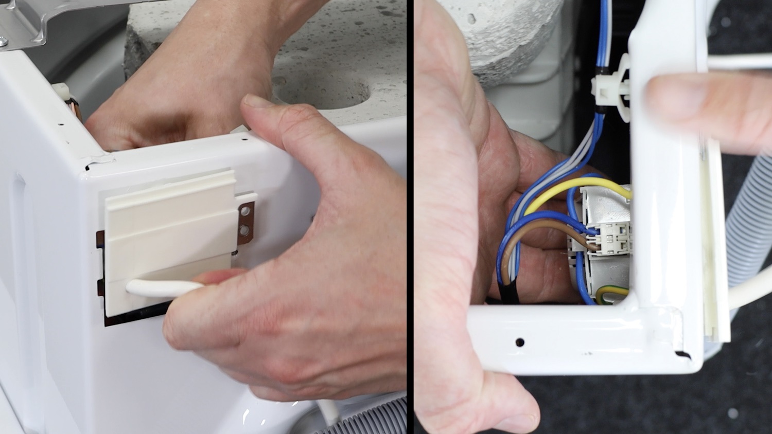 Remove old power lead