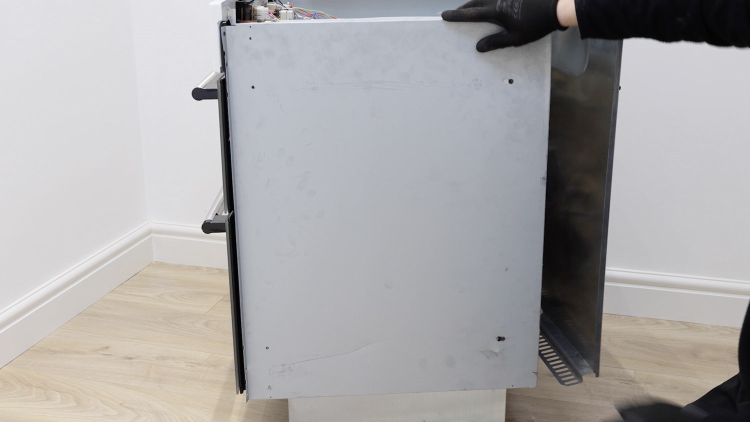 Re-attach side panel