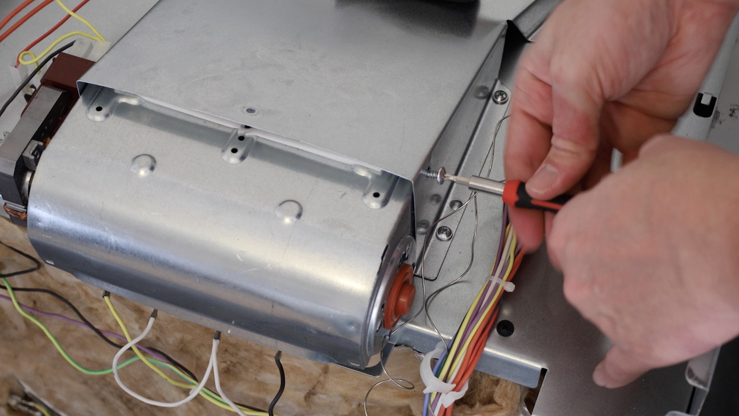 Remove screw