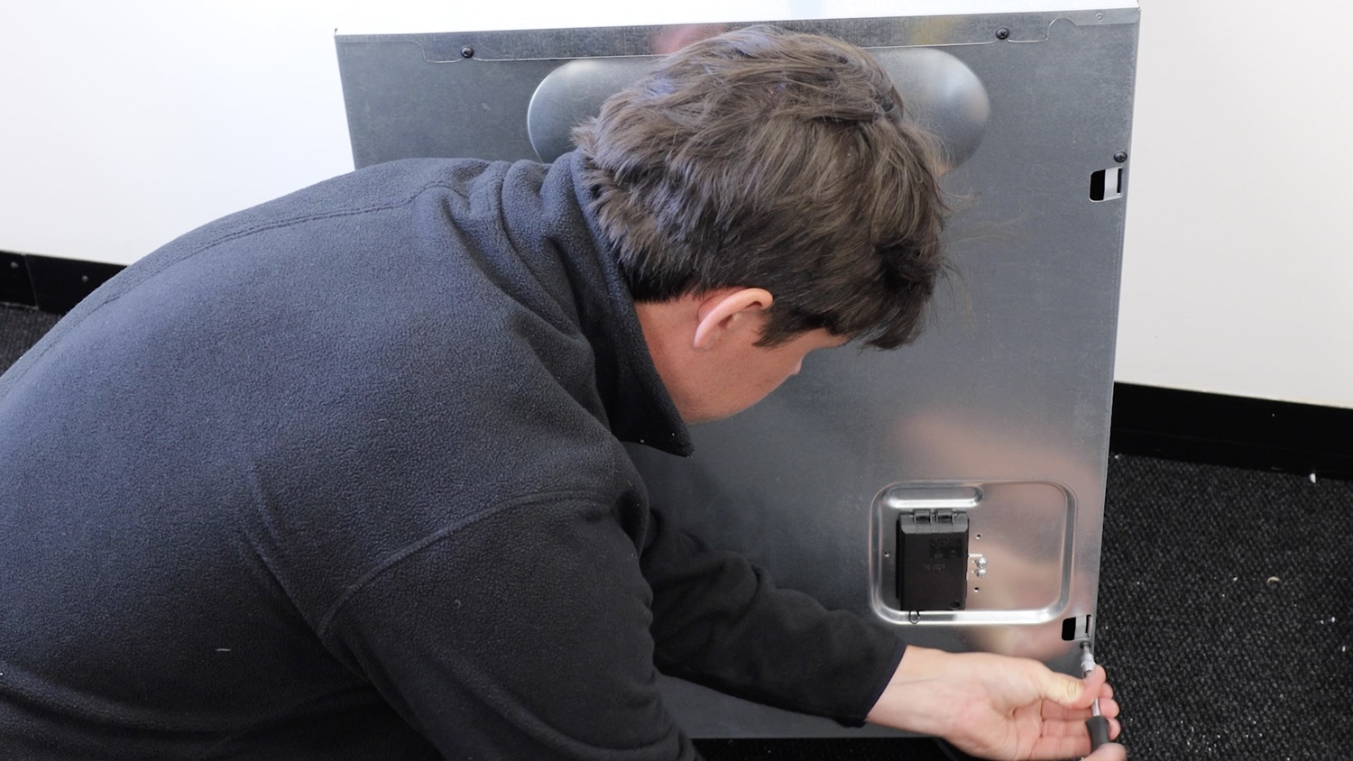 Re-screw the back screws