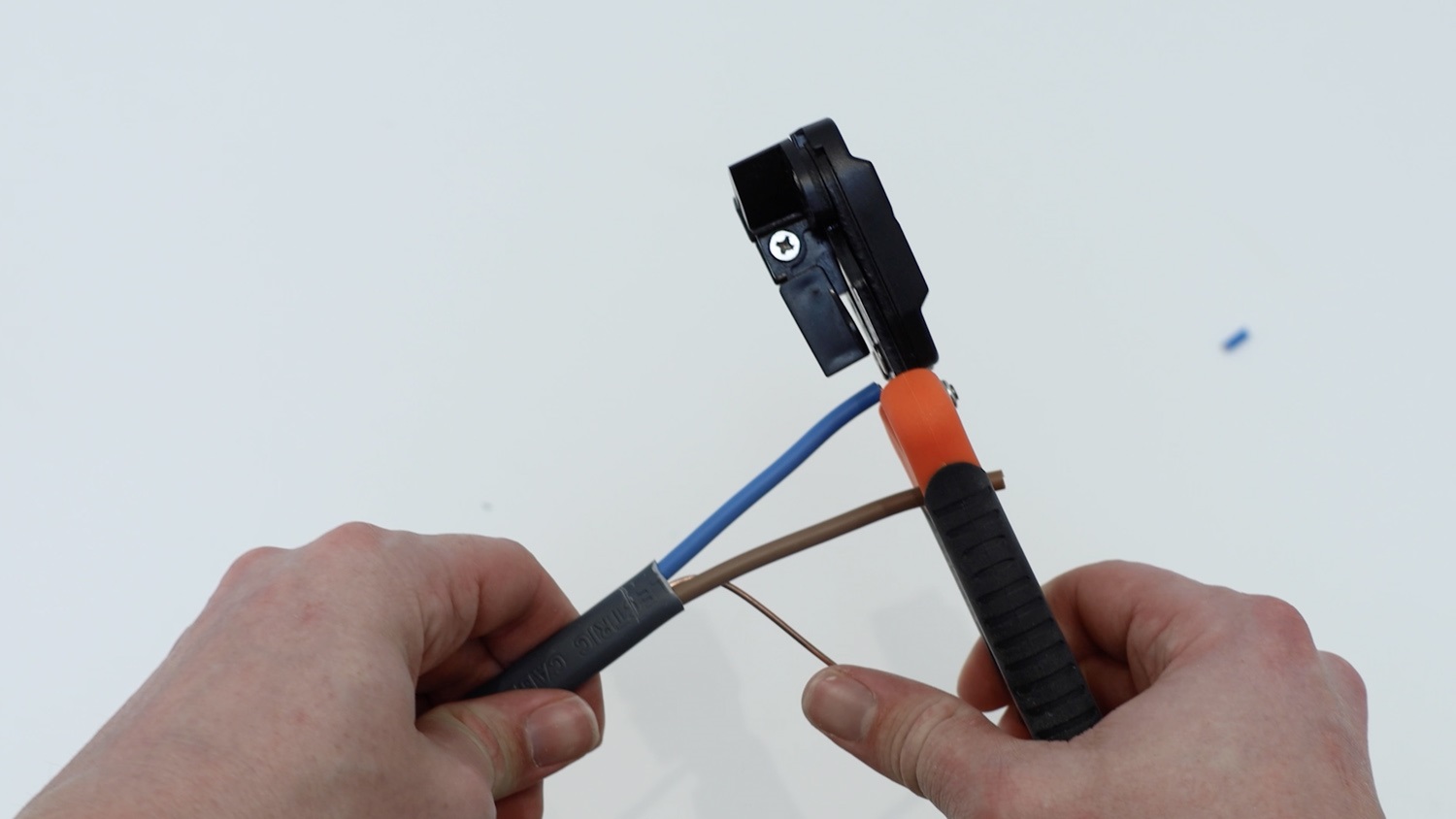 Attach electrical wiring to new terminal block