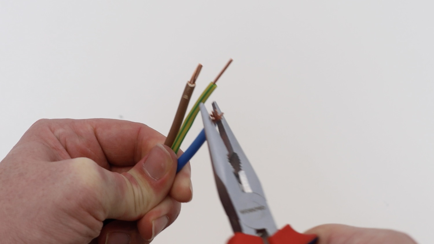 Attach electrical wiring to new terminal block