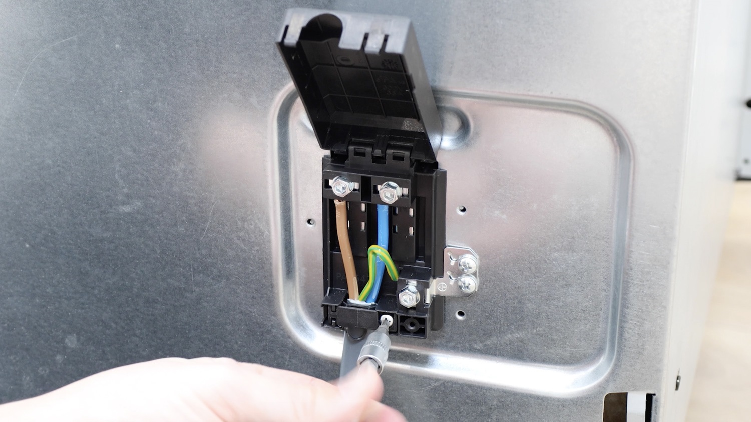 Remove old terminal block