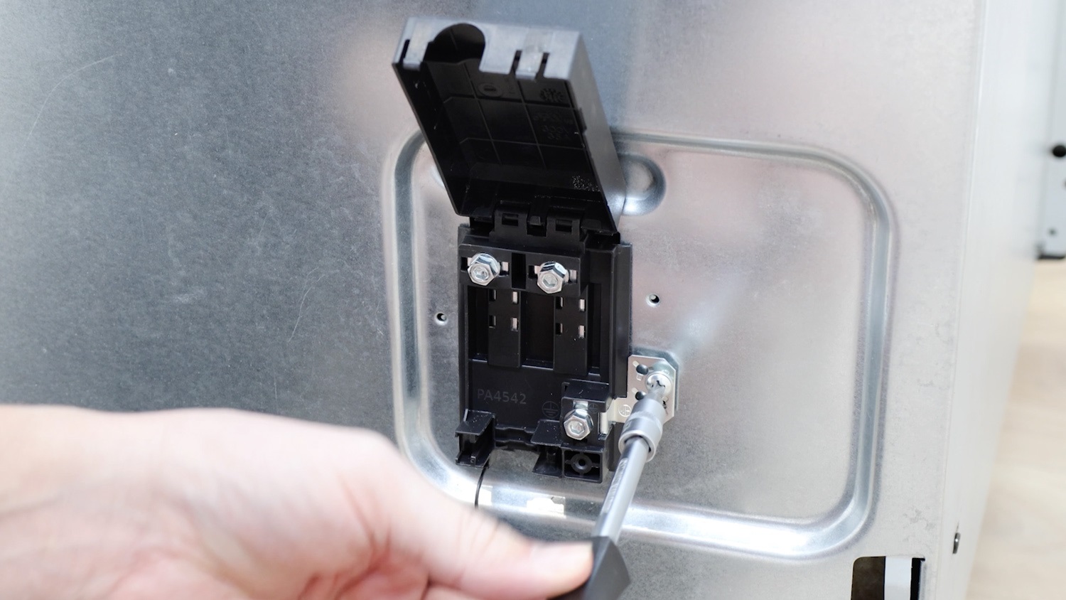 Remove old terminal block