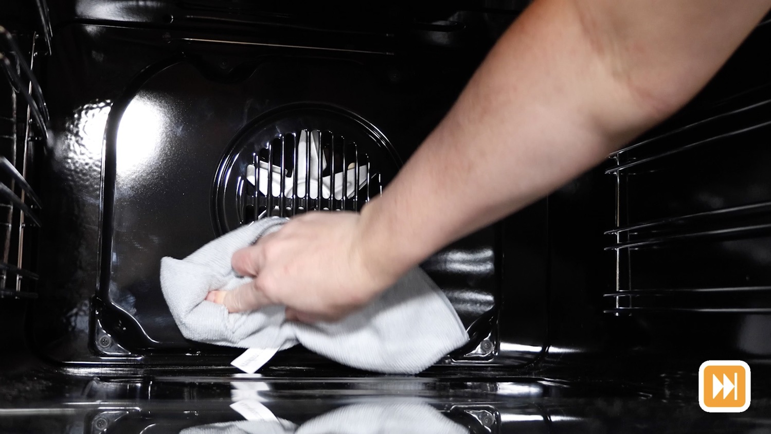 Clean the new back panel with a micro fibre cloth to remove any fingerprints