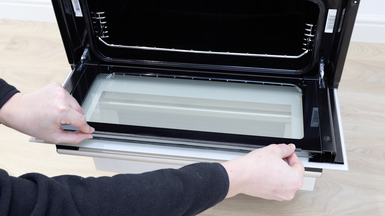 Attach rubber seal