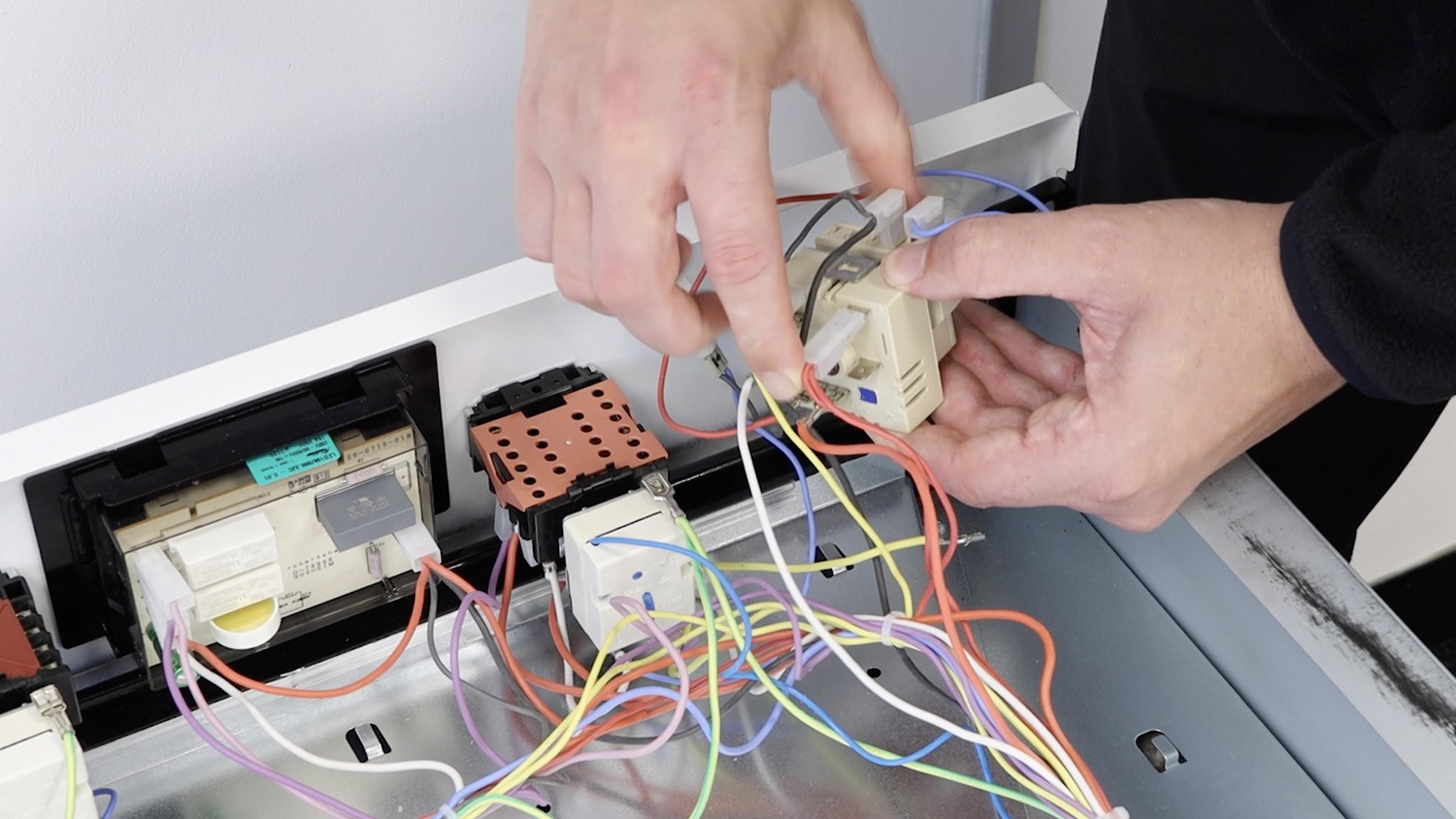 Re-connect wiring