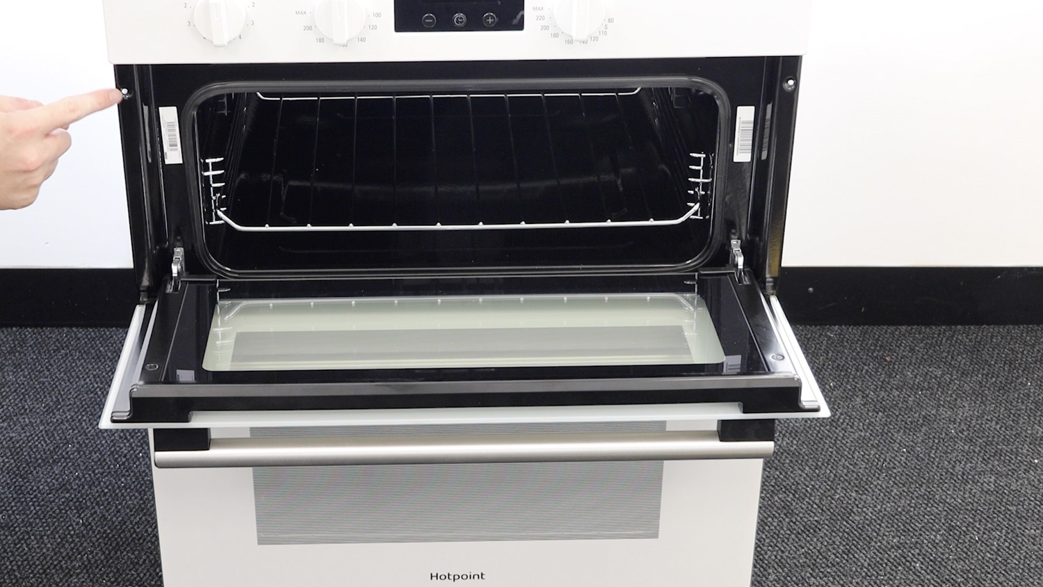 Remove oven from unit
