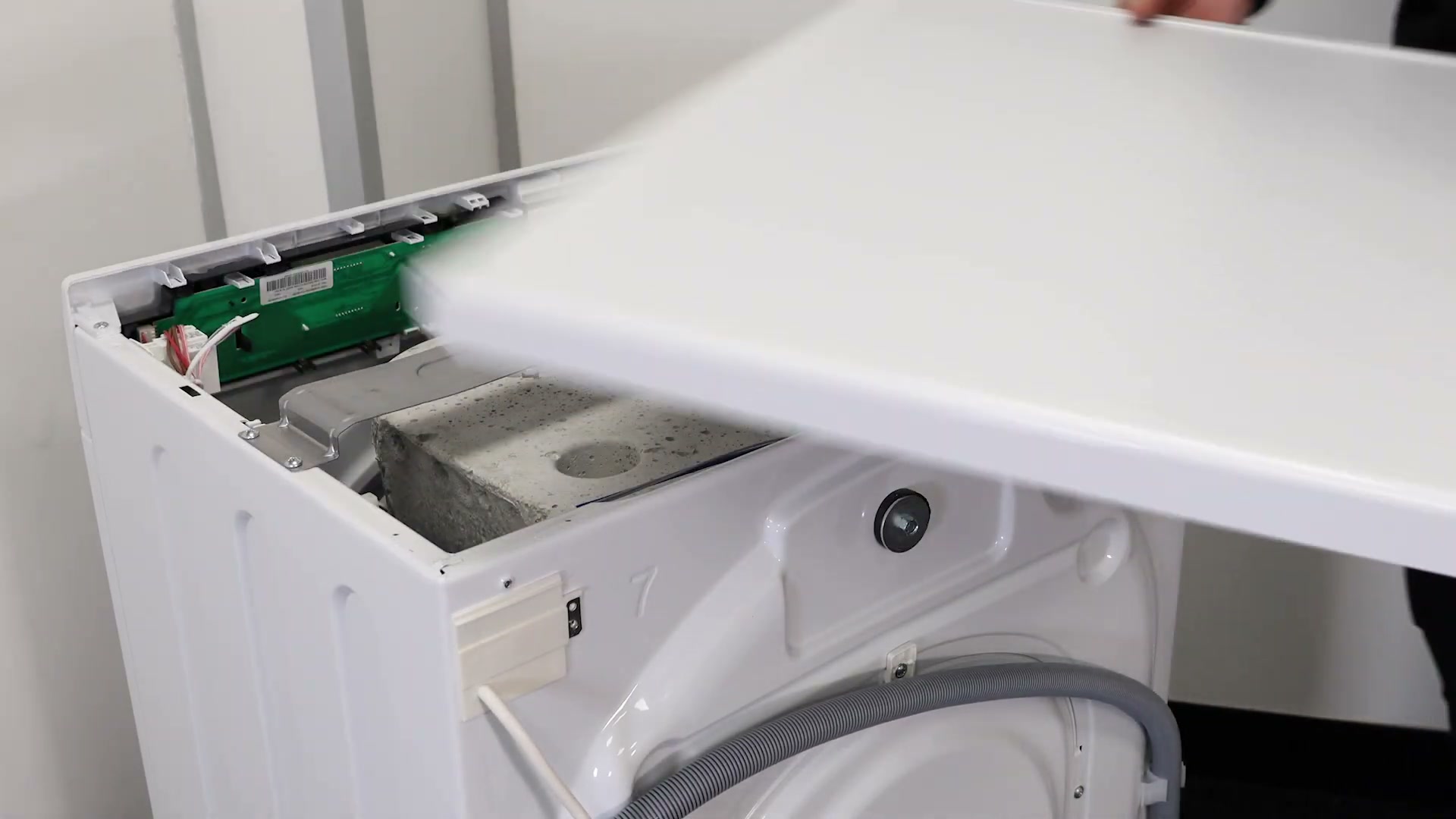 How to Replace a Hotpoint Washing Machine Door Seal Ring Retaining Spring (Without Removing the Door Seal)