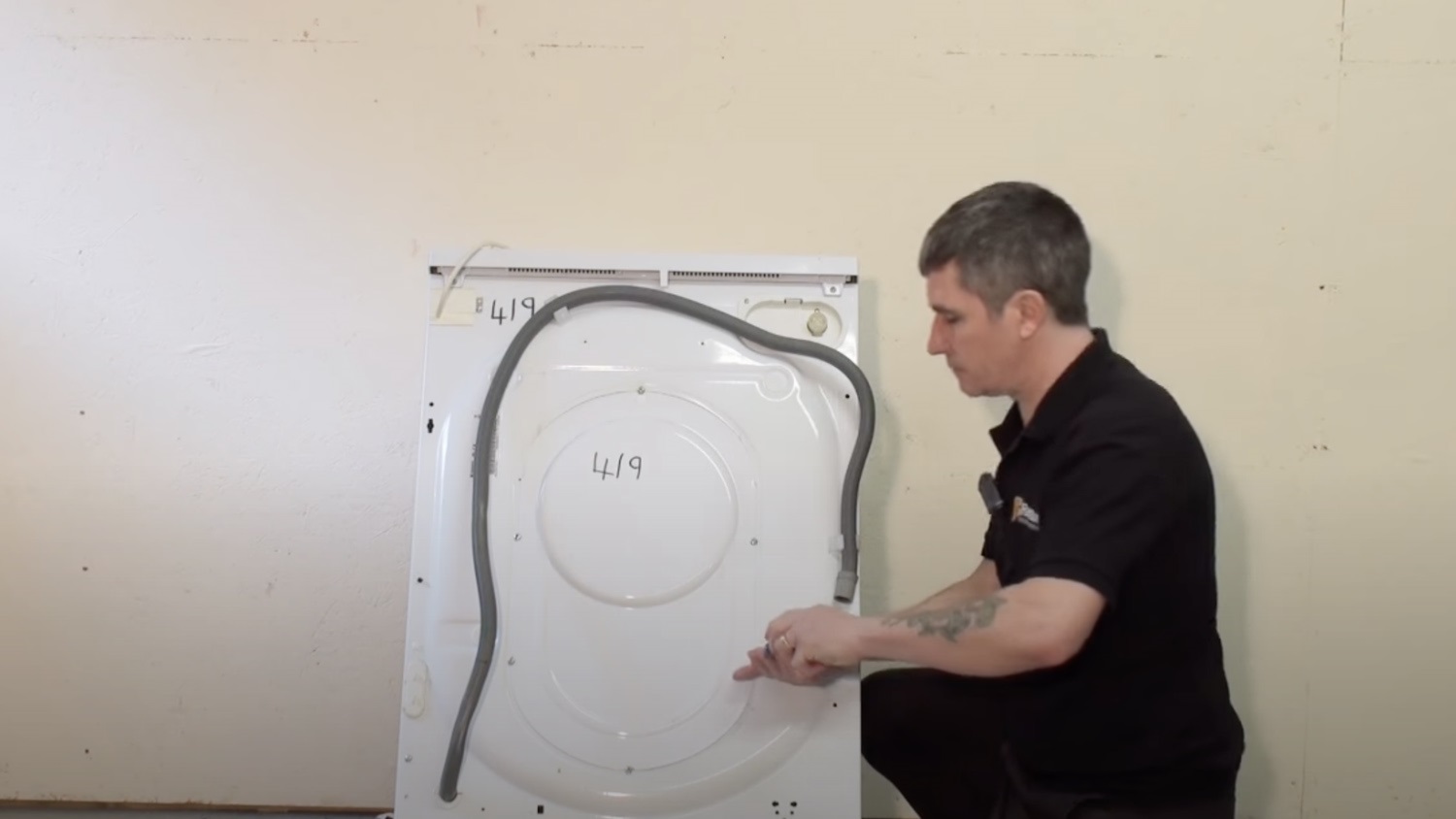Remove screws from rear panel