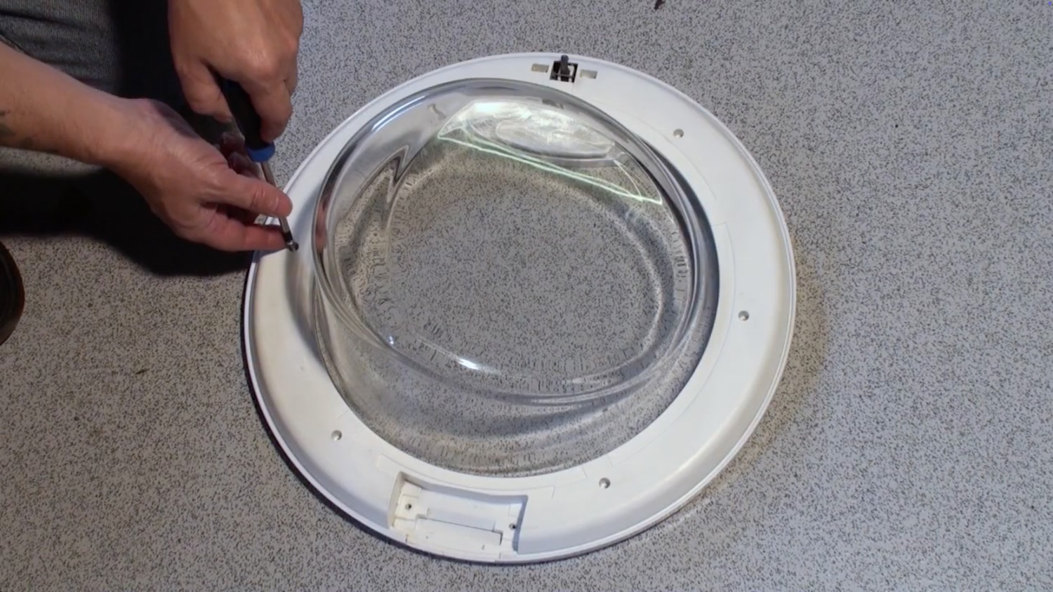 Re-screw the screws back in