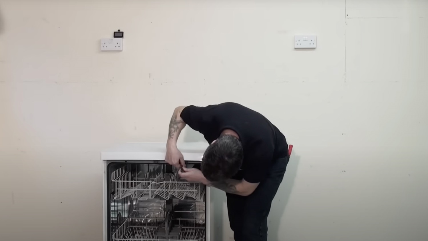 Remove screws holding lid in place