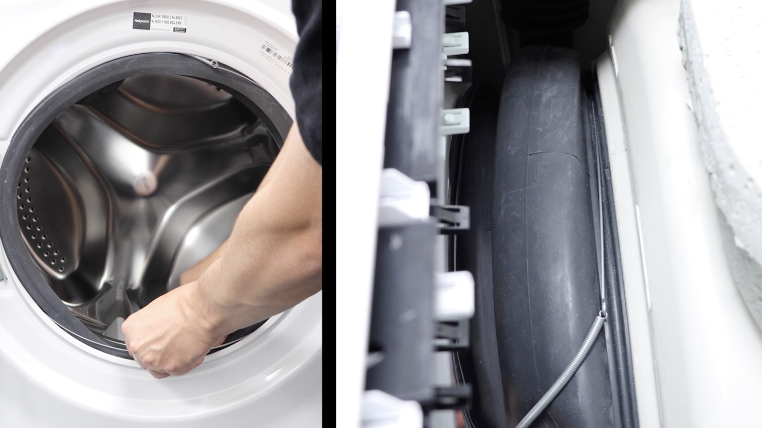 Install new rear clamping ring